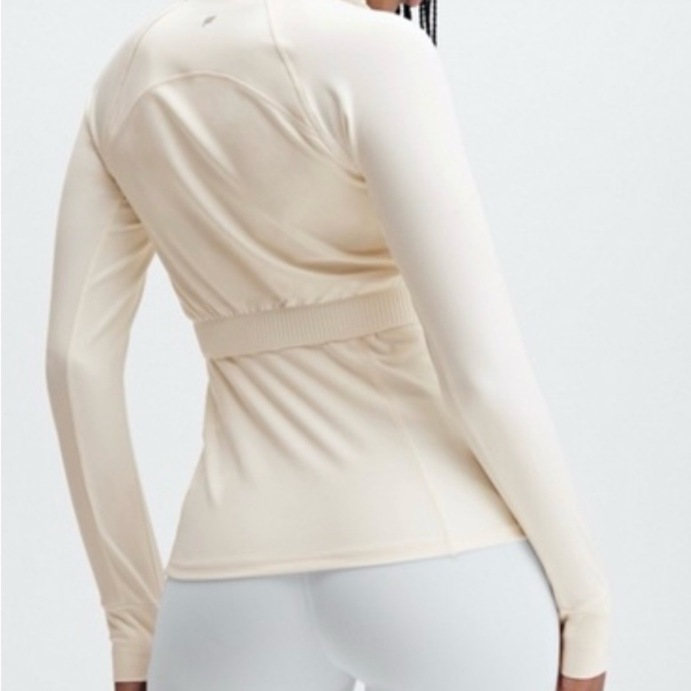 Fabletics Trinity Performance Zip-Up Jacket In Wh… - image 2